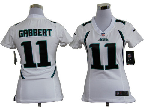 nike game White nfl Women Jerseys Jacksonville Jaguars 11 Blaine Gabbert